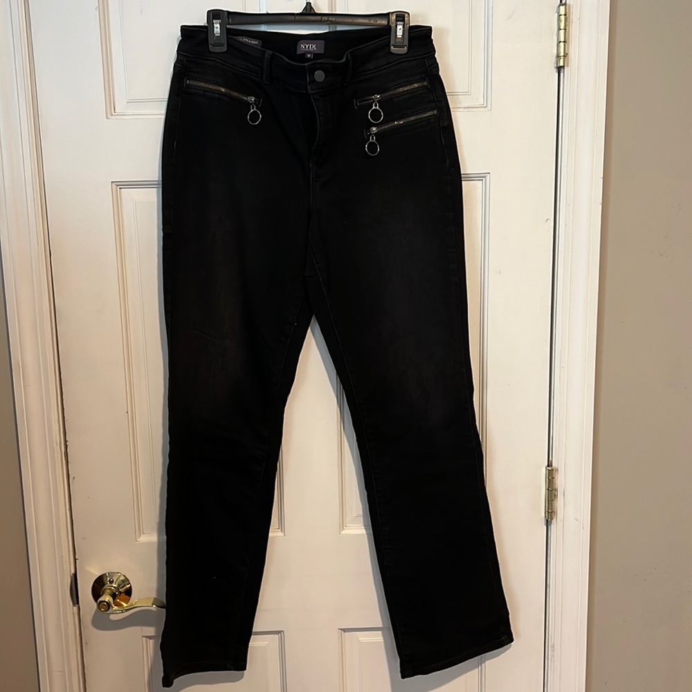 NYDJ ZIPPER JEANS